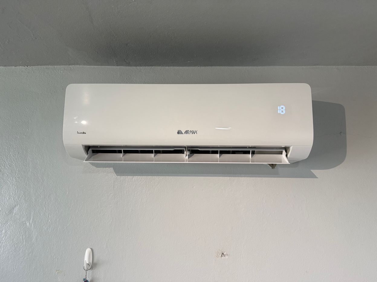 Airmax Inverter instalado — Unidad interior